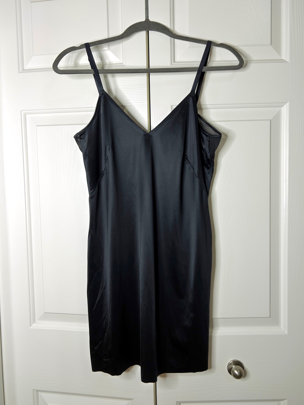 SPANX Shaping Satin Chemise Very Black Size XS